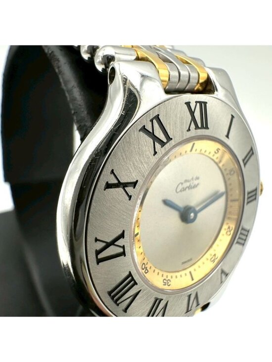 Cartier Must 21 SM Watch Quartz SS Silver Vintage main image 7